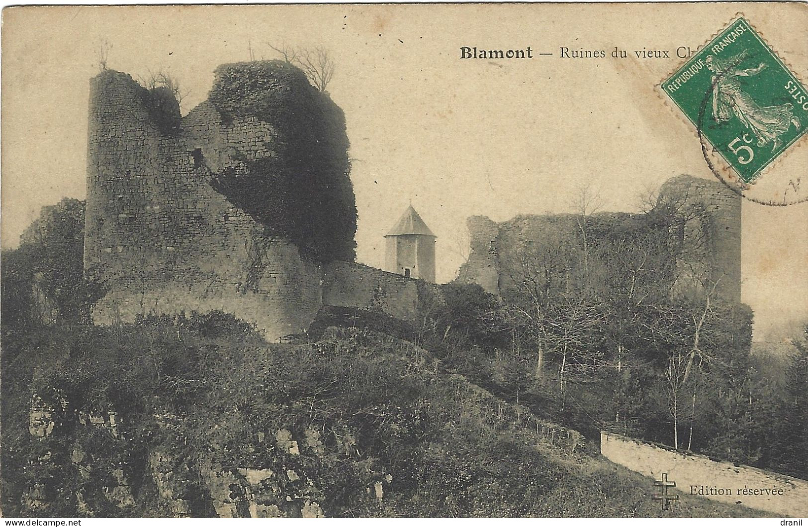 54 - (Meurthe Et Moselle) - Blamont - Ruines Du Vieux Château - Blamont