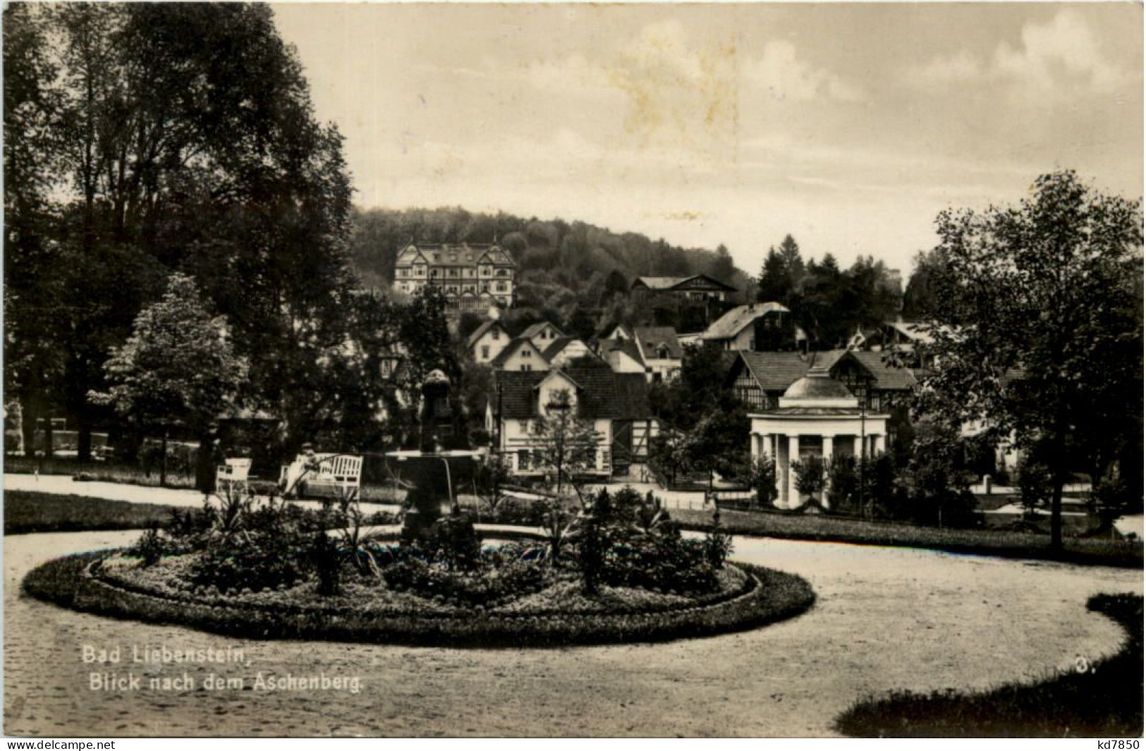 Bad Liebenstein, Blick Nach Dem Aschenberg - Bad Liebenstein