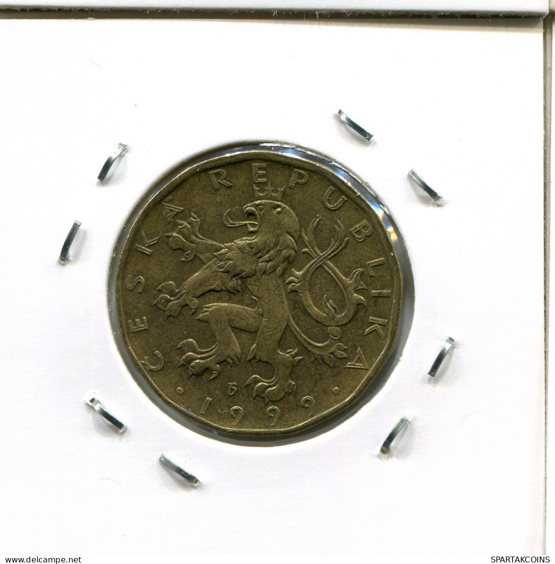 20 KORUN 1999 CZECH REPUBLIC Coin #AP786.2.U.A - República Checa