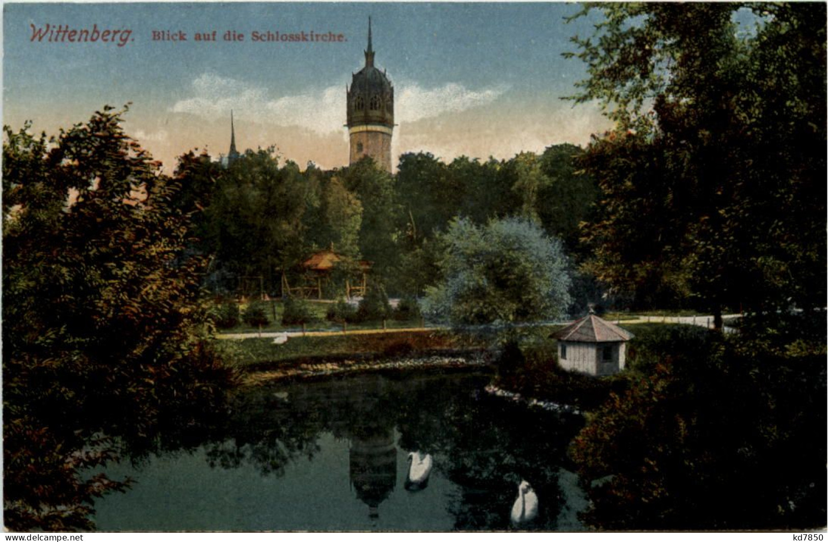 Wittenberg, Blick Auf Die Schlosskirche - Wittenberg