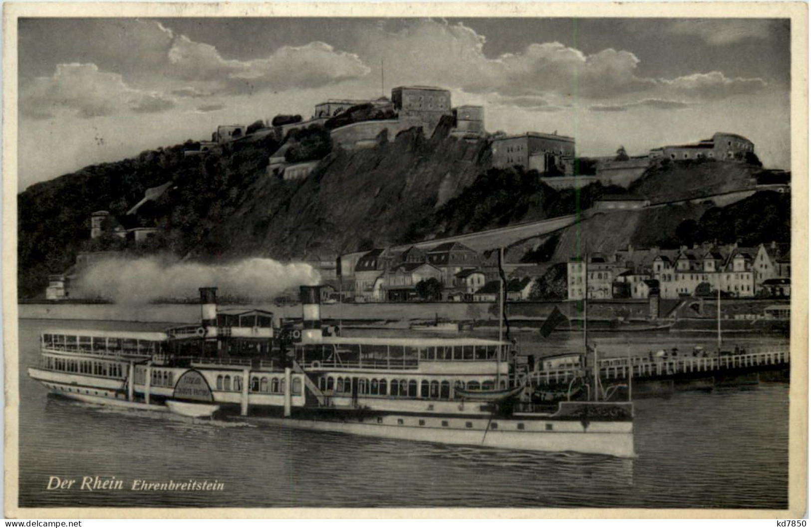 Der Rhein, Ehrenbreitstein, Koblenz - Koblenz