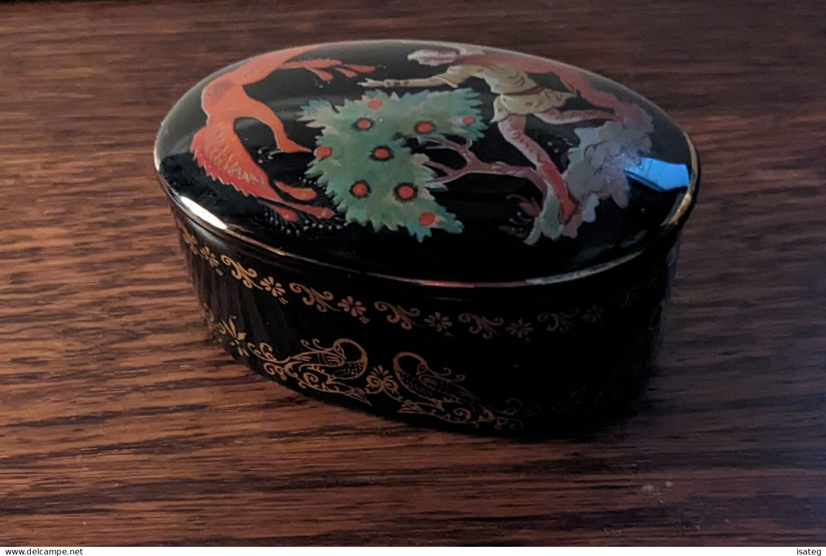 Boite à Musique En Porcelaine - The Franklin Mint " Firebird " : L'oiseau De Feu - Boxes