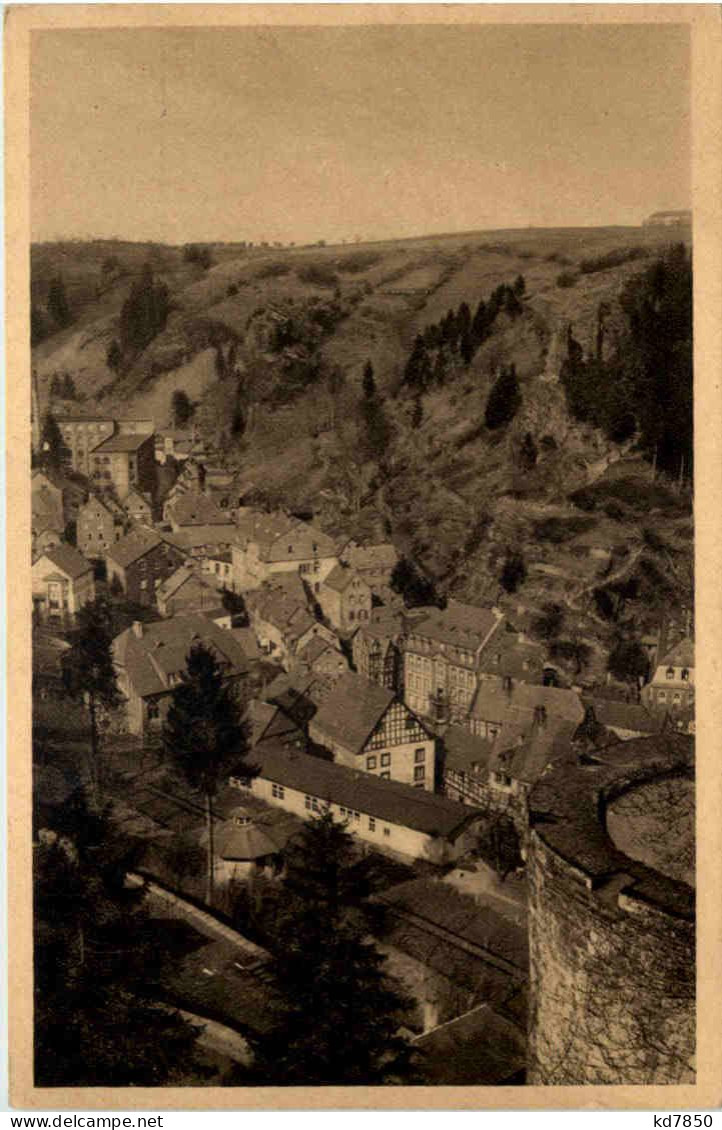 Montjoie - Monschau, Blick Von Der Burg - Monschau