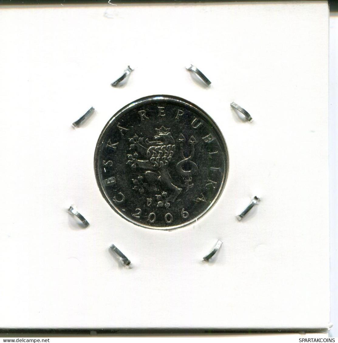1 KORUNA 2006 REPÚBLICA CHECA CZECH REPUBLIC Moneda #AP746.2.E.A - Repubblica Ceca