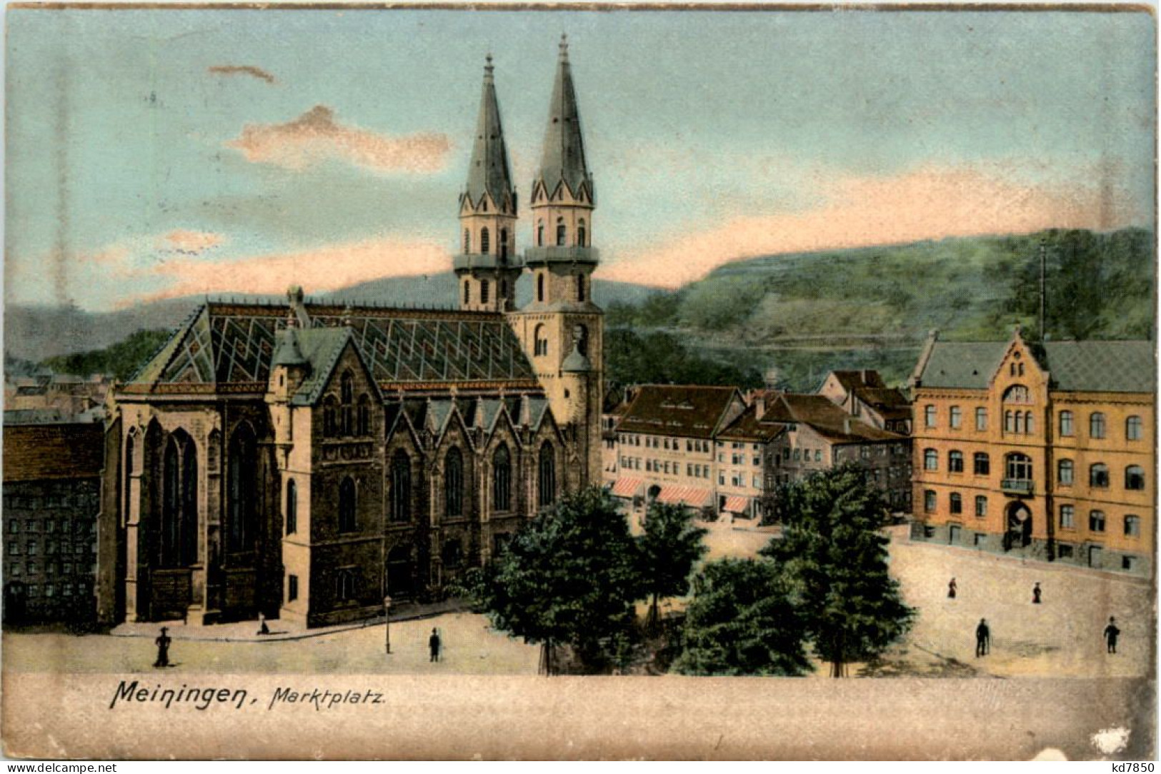 Meiningen, Marktplatz - Meiningen