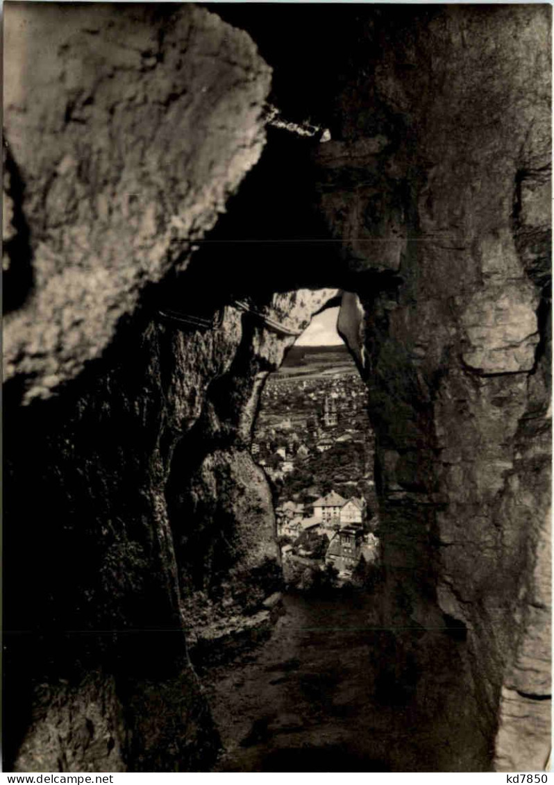 Meiningen, Götz-Höhle, Blick Auf Die Stadt - Meiningen