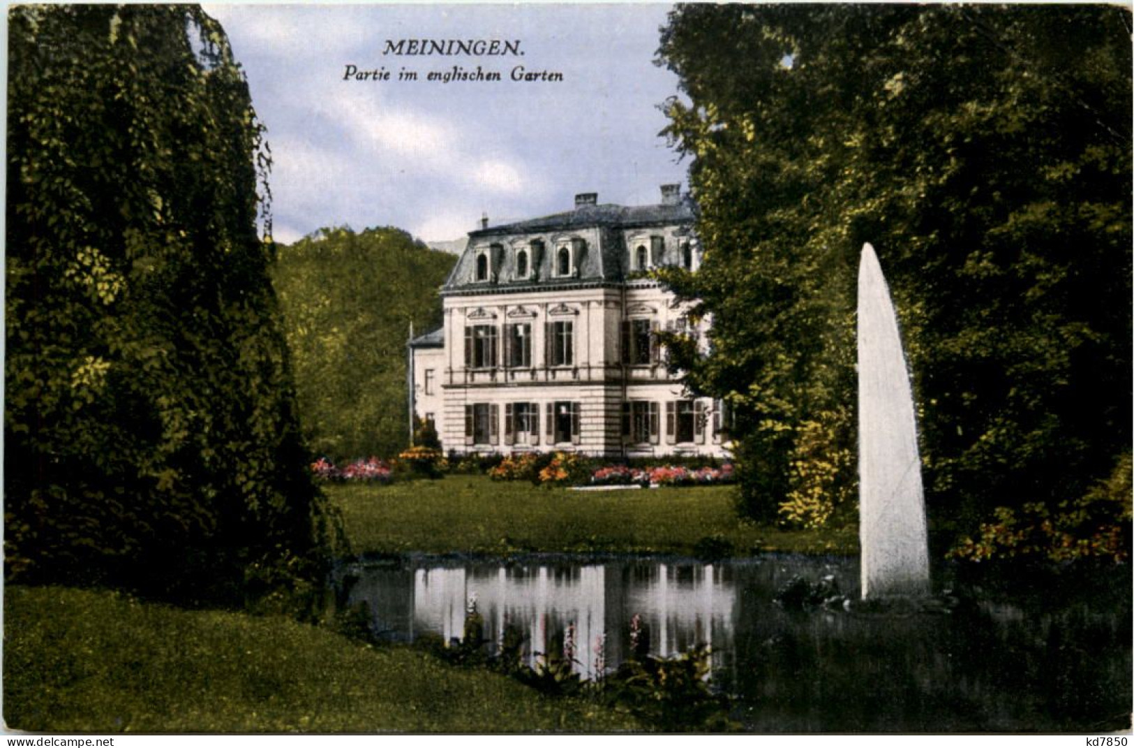 Meiningen, Partie Im Englischen Garten - Meiningen