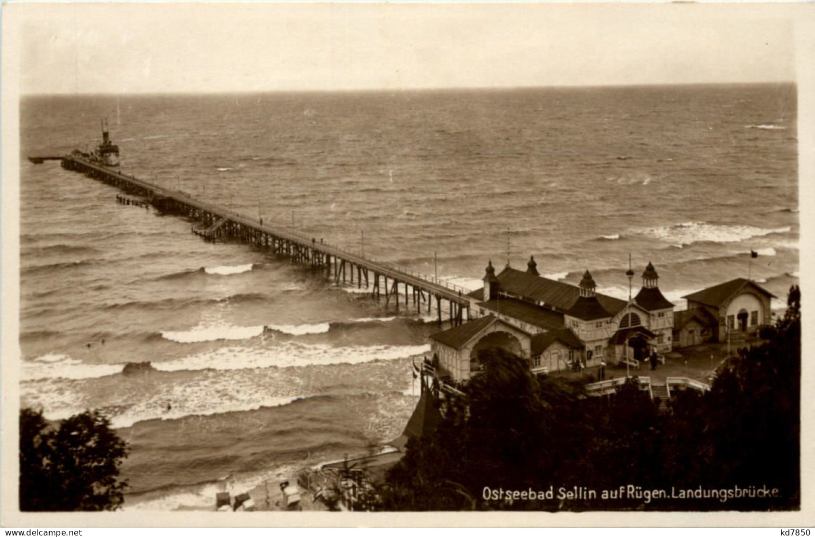 Ostseebad Sellin Auf Rügen - Landungsbrücke - Sellin