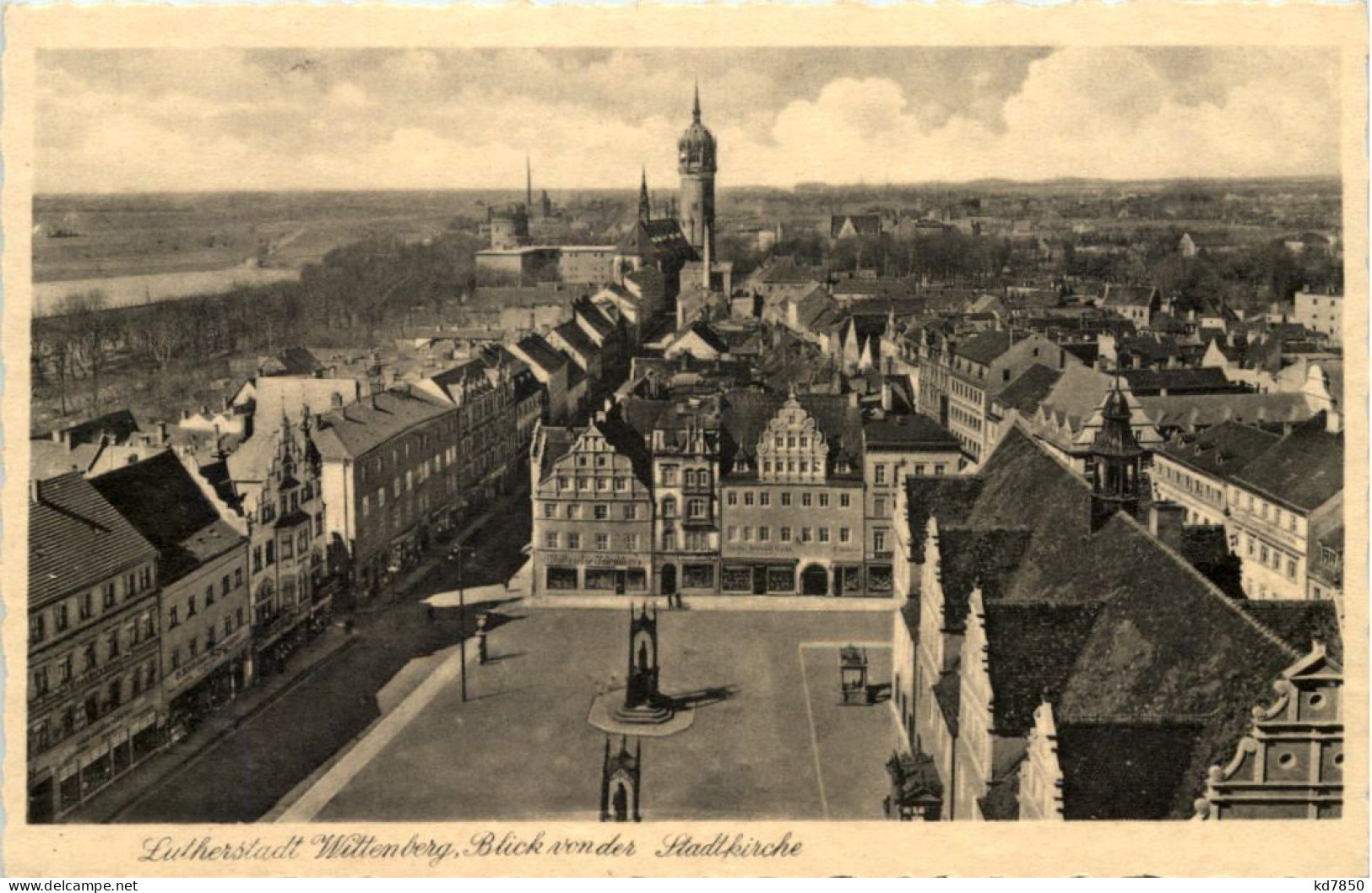 Wittenberg, Blick Von Der Stadtkirche - Wittenberg