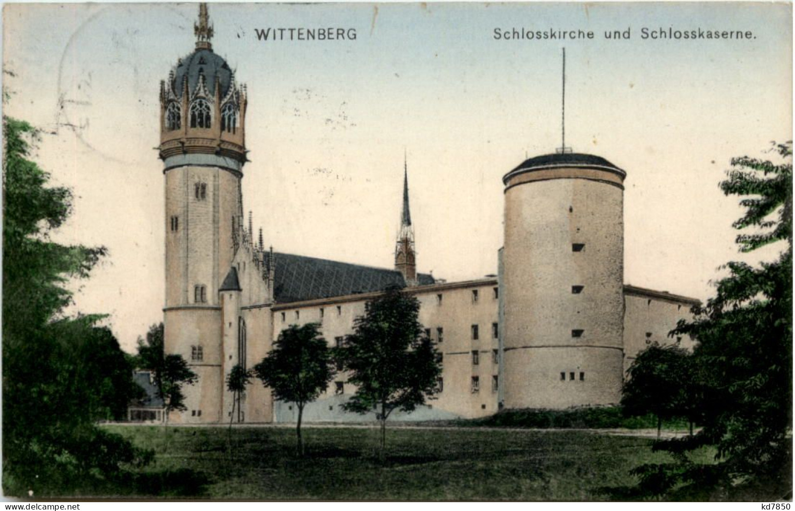 Wittenberg, Schlosskirche Und Schlosskaserne - Wittenberg