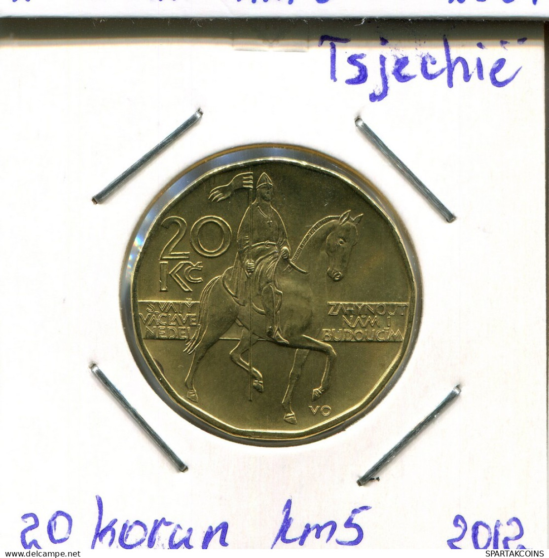 20 KORUN 2012 REPÚBLICA CHECA CZECH REPUBLIC Moneda #AP791.2.E.A - Tsjechië
