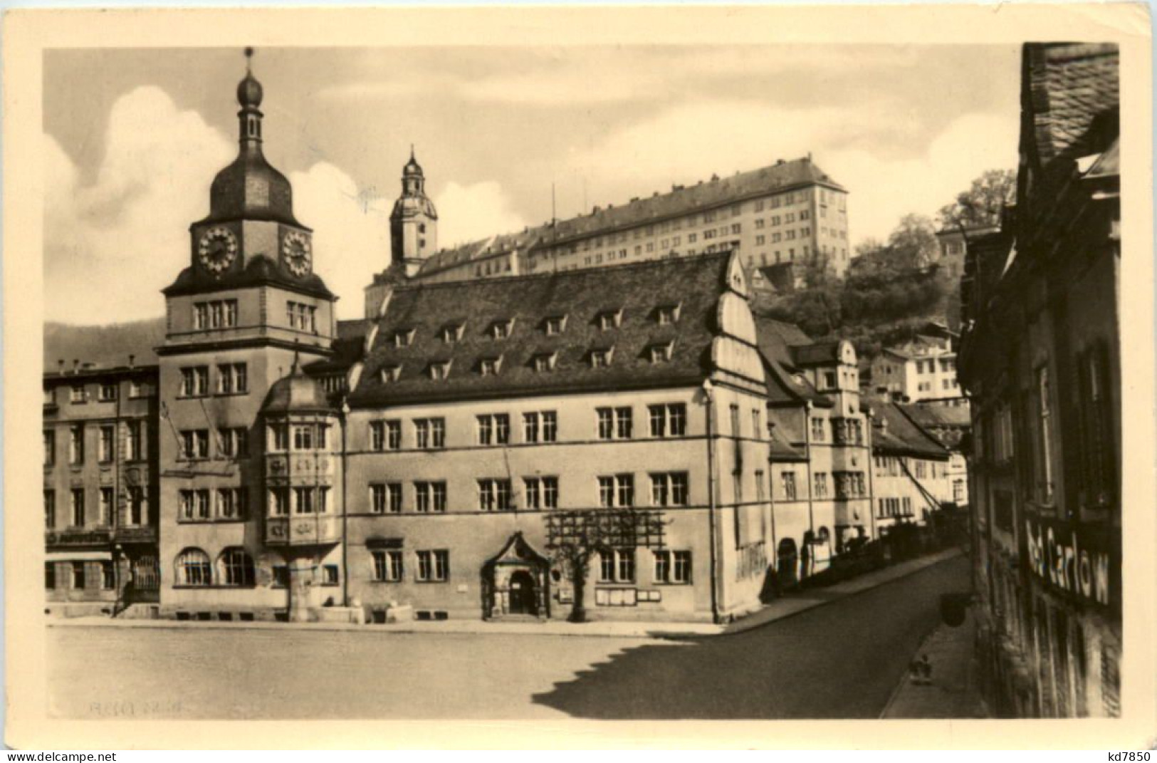 Rudolstadt, Rathaus Und Heidecksburg - Rudolstadt