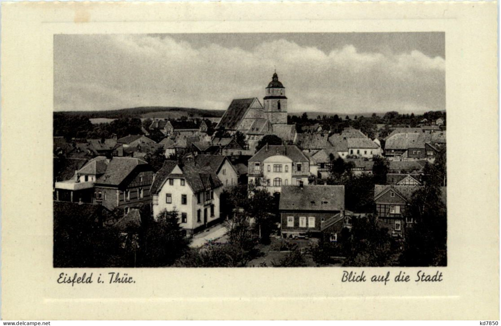 Eisfeld I. Thür.,, Blick Auf Die Stadt - Hildburghausen