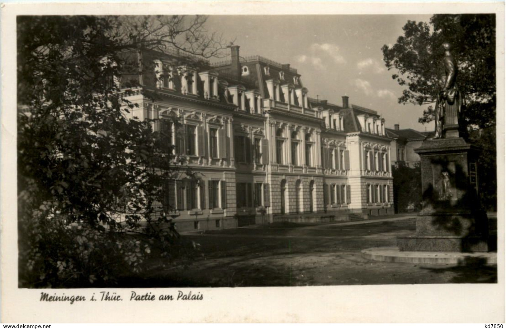 Meiningen, Partie Am Palais - Meiningen