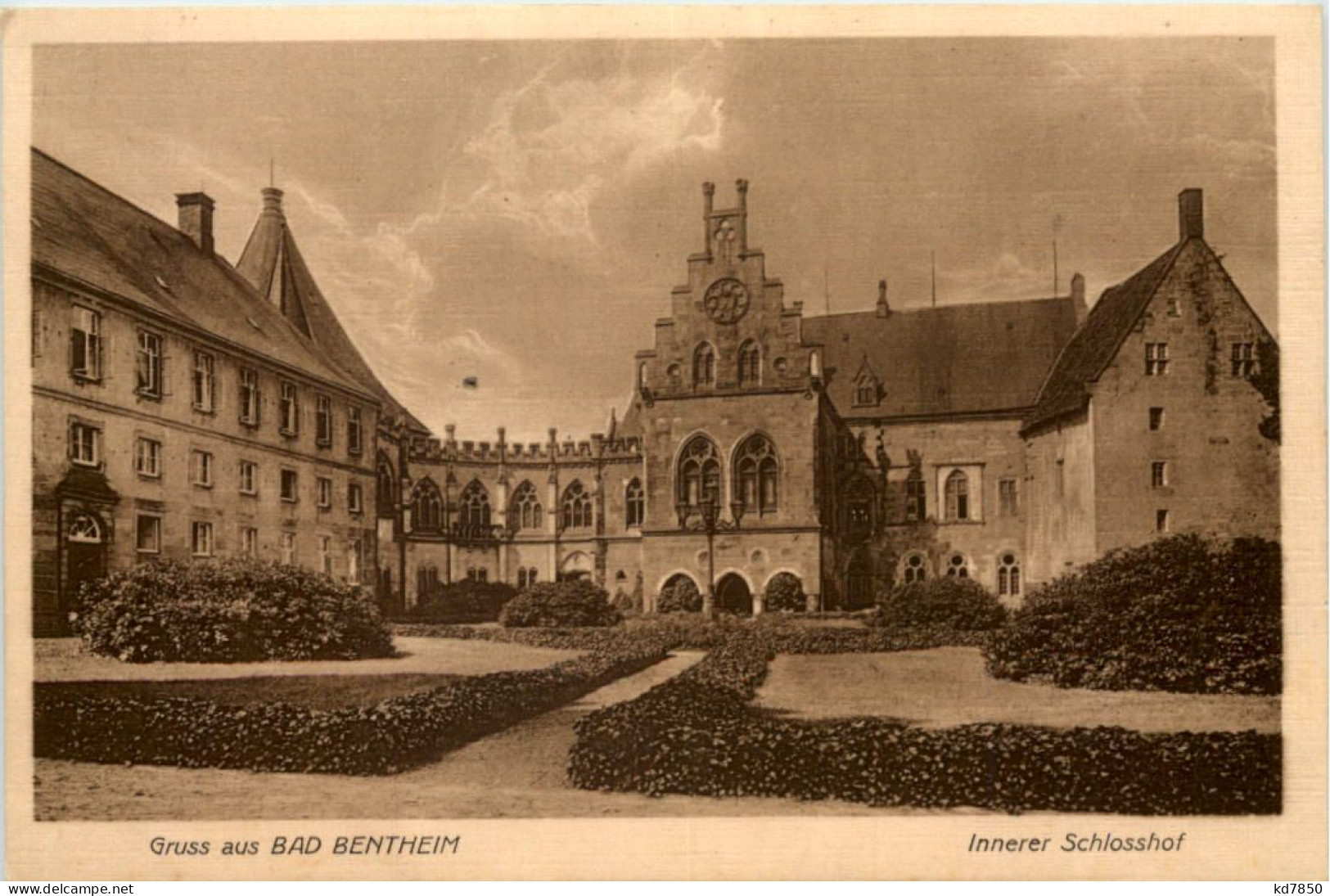 Bad Bentheim, Inneres Schlosshof - Bad Bentheim