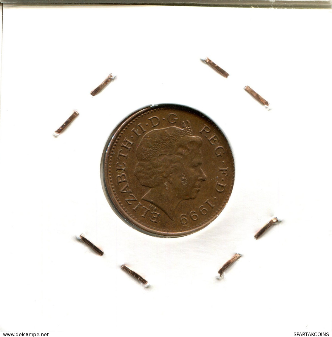 PENNY 1999 UK GBAN BRETAÑA GREAT BRITAIN Moneda #AW184.E.A - 1 Penny & 1 New Penny