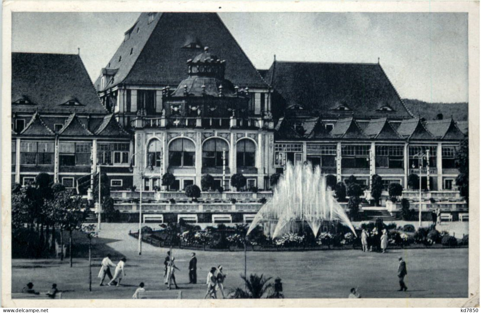 Ostseebad Zoppot - Kurhaus - Danzig