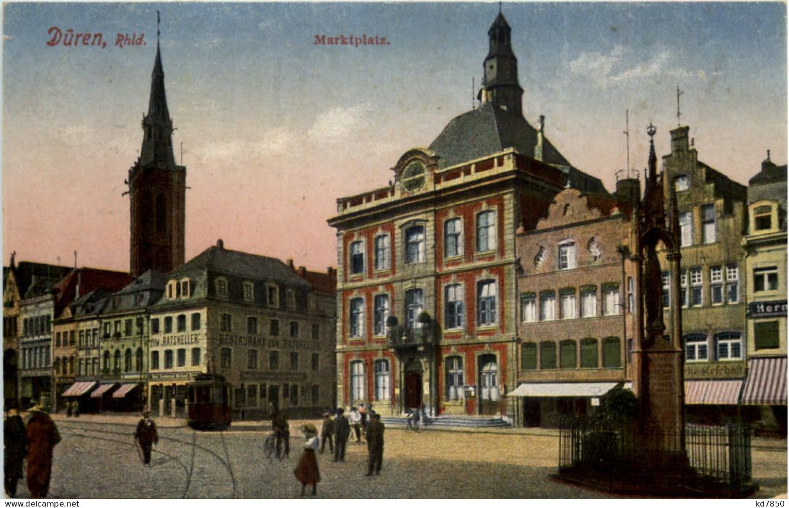 Düren, Marktplatz - Dueren