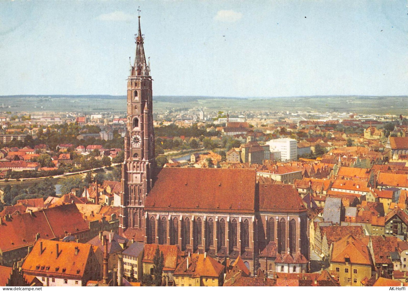 LANDSHUT (Bayern) - St. Martinskirche Mit Dem Höchsten Backsteinturm Der Welt (133 M) - Landshut