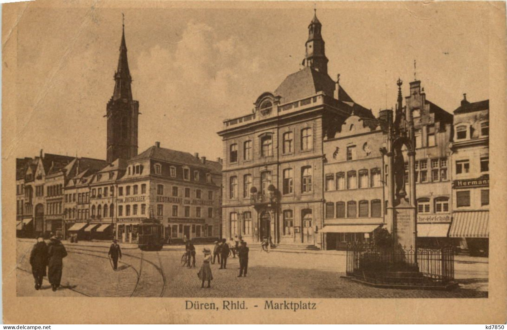 Düren, Marktplatz - Dueren