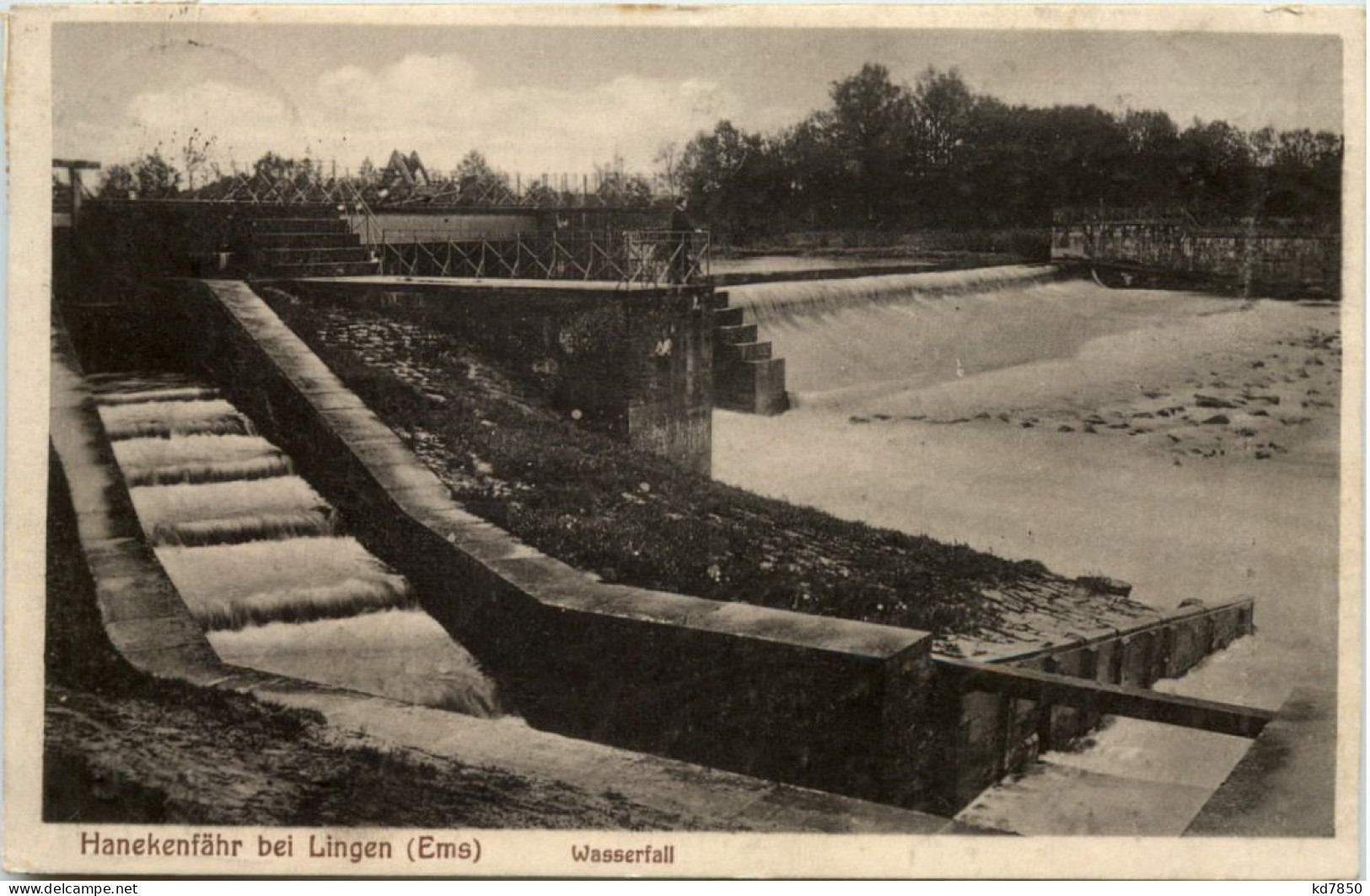 Hanekenfähr Bei Lingen Ems, Wasserfall - Emden