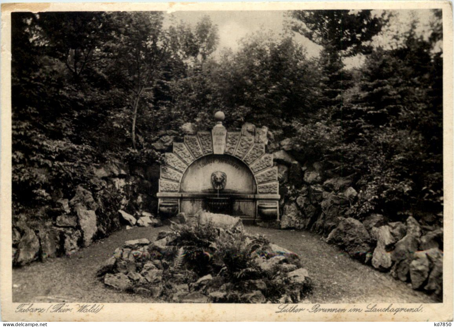 Tabarz, Lutherbrunnen Im Lauchagrund - Tabarz