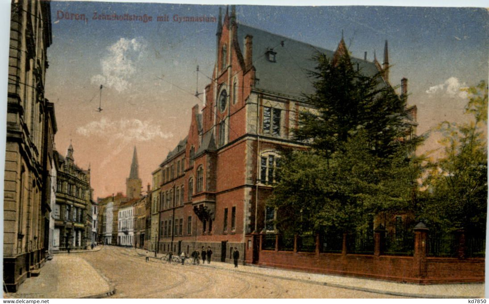 Düren, Zehnthoffstrasse Mit Gymnasium - Dueren