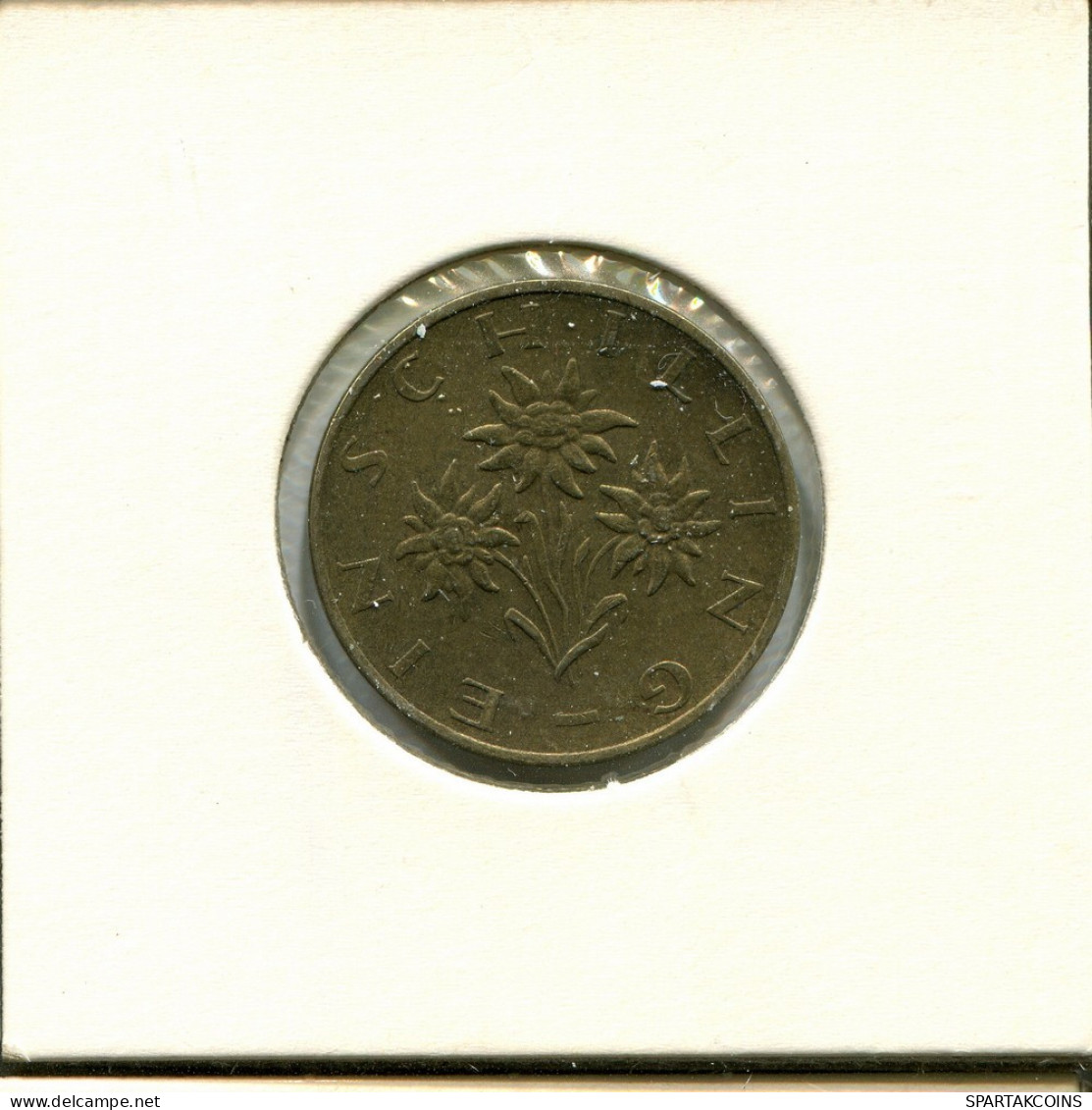 1 SCHILLING 1977 AUSTRIA Moneda #AV085.E.A - Autriche