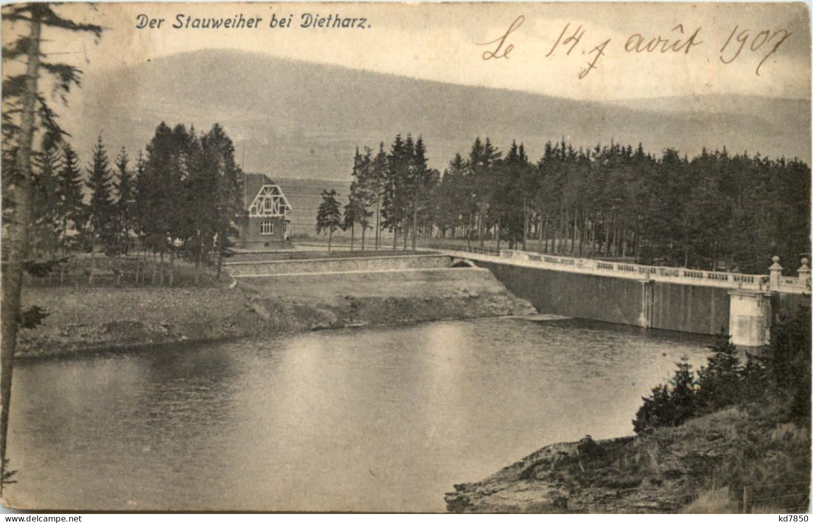 Tambach - Dietharz, Der Stauweiher - Tambach-Dietharz