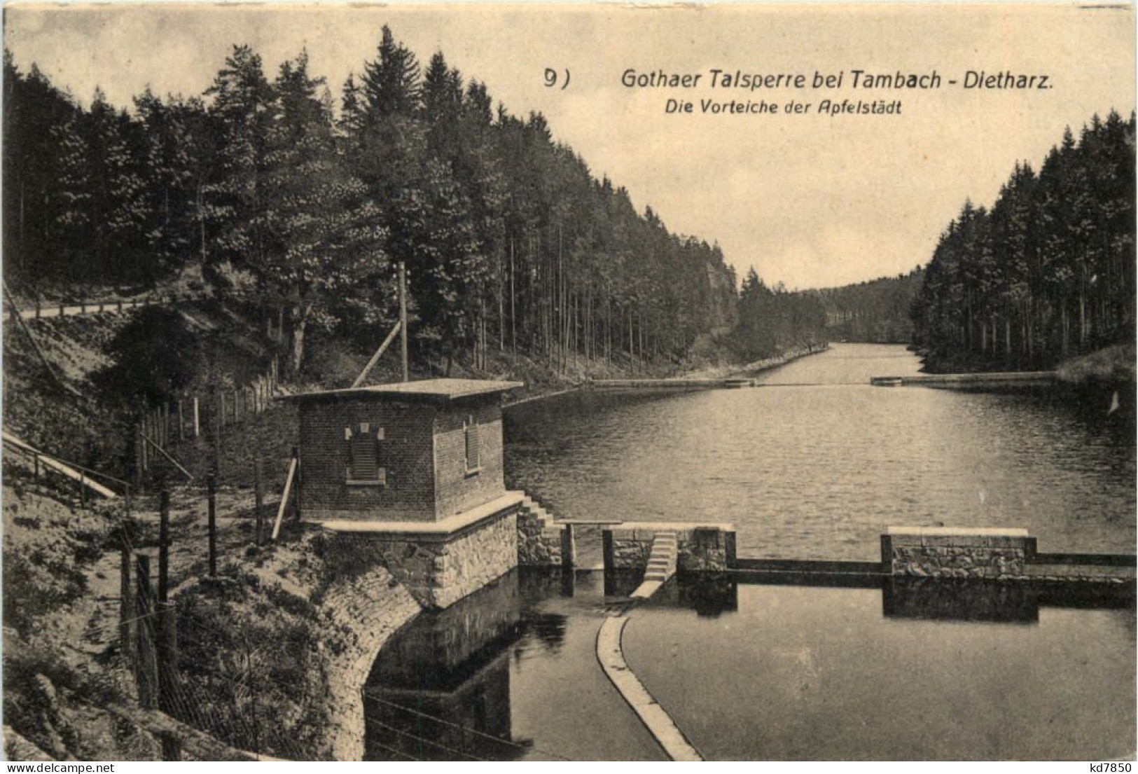 Tambach - Dietharz, Gothaer Talsperre - Tambach-Dietharz