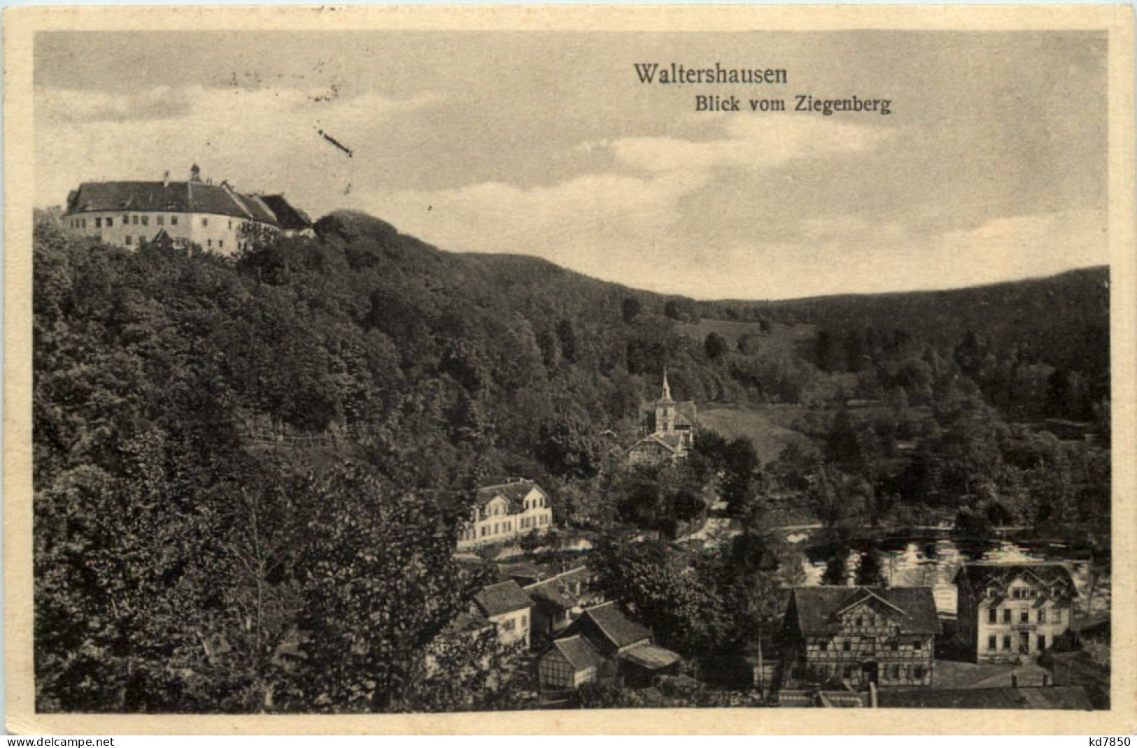 Waltershausen, Blick Vom Ziegenberg - Waltershausen