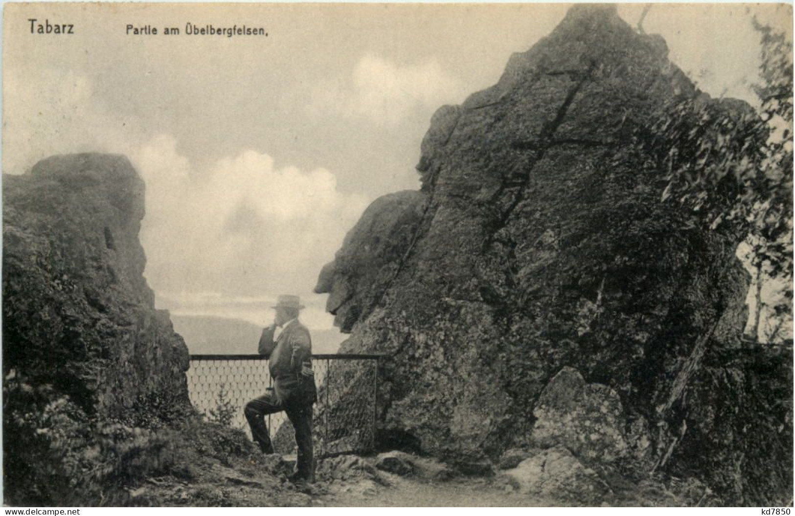 Tabarz, Partie Am Übelbergfelsen - Tabarz