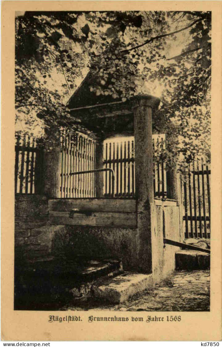 Nägelstedt, Brunnenhaus Vom Jahre 1568 - Bad Langensalza