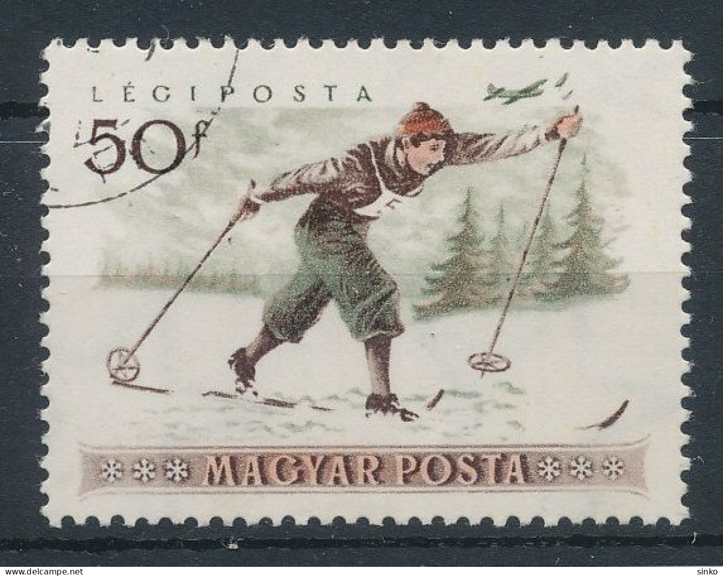 1955. Winter Sport - L - Misprint - Abarten Und Kuriositäten
