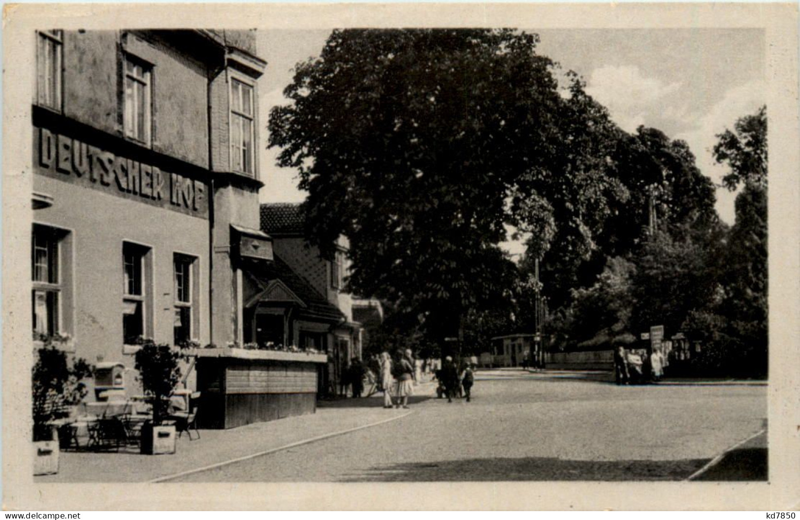 Tabarz, Spintlerplatz Mit Deutscher Hof - Tabarz