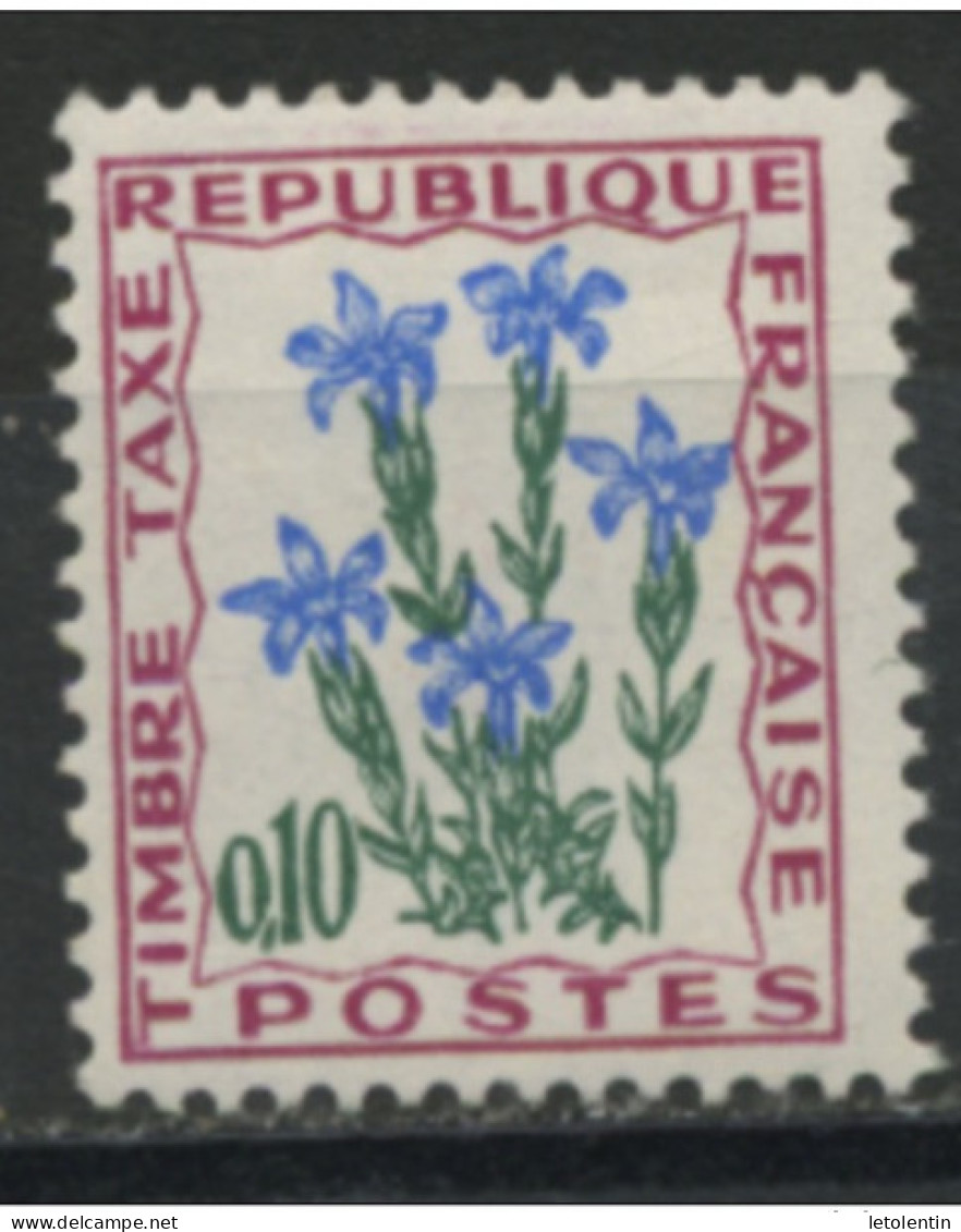 FRANCE - TAXE N° Yt 96** - 1960-.... Mint/hinged