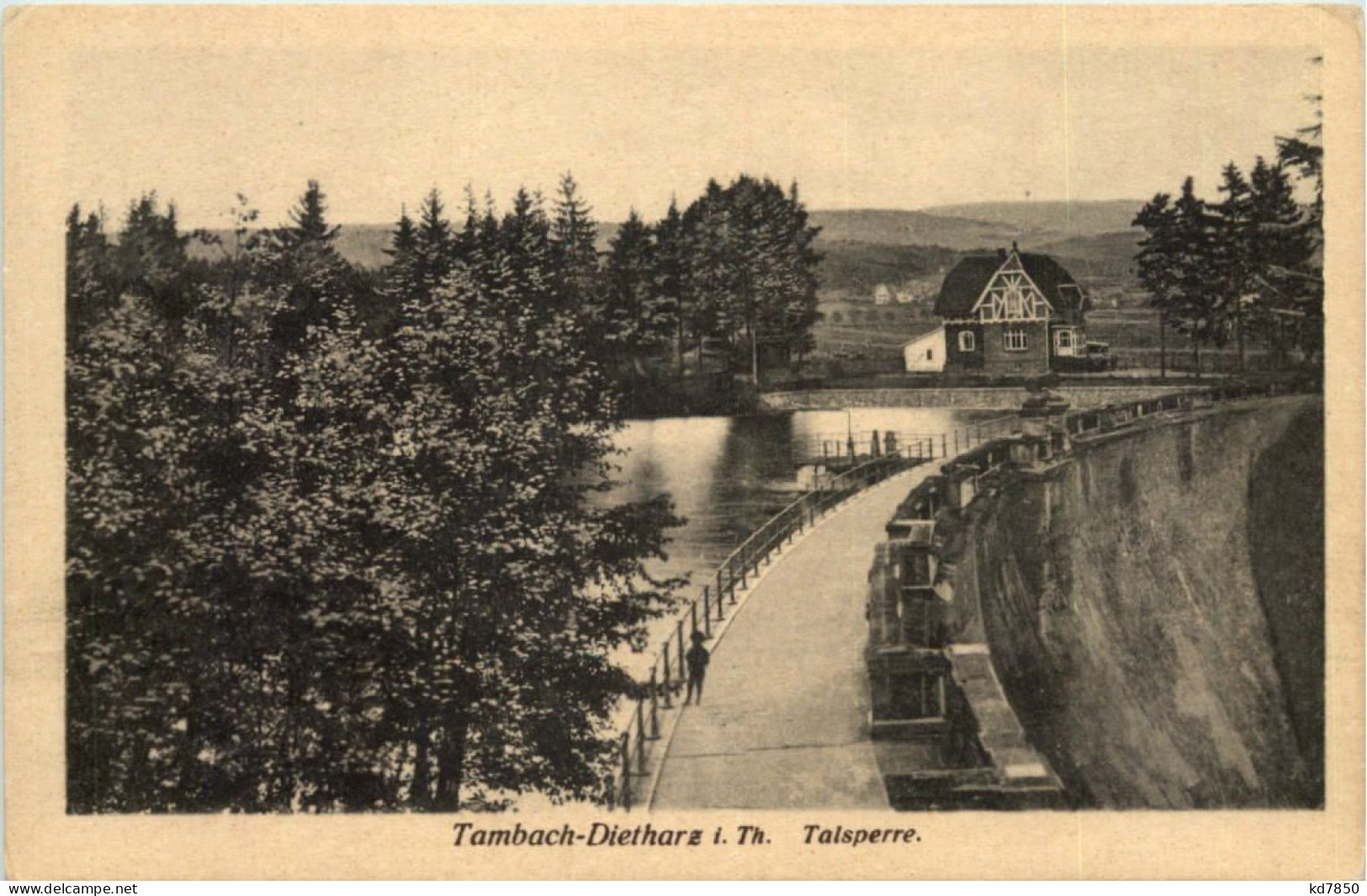 Tambach - Dietharz, Talsperre - Tambach-Dietharz