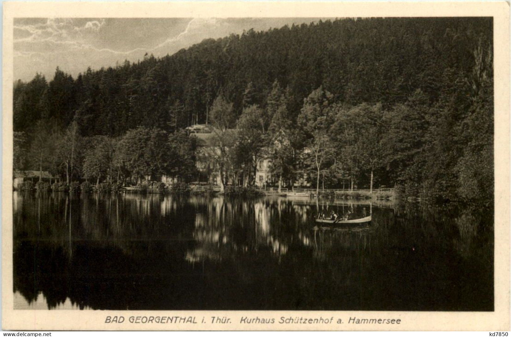 Bad Georgenthal, Kurhaus Schützenhof A. Hammersee - Georgenthal