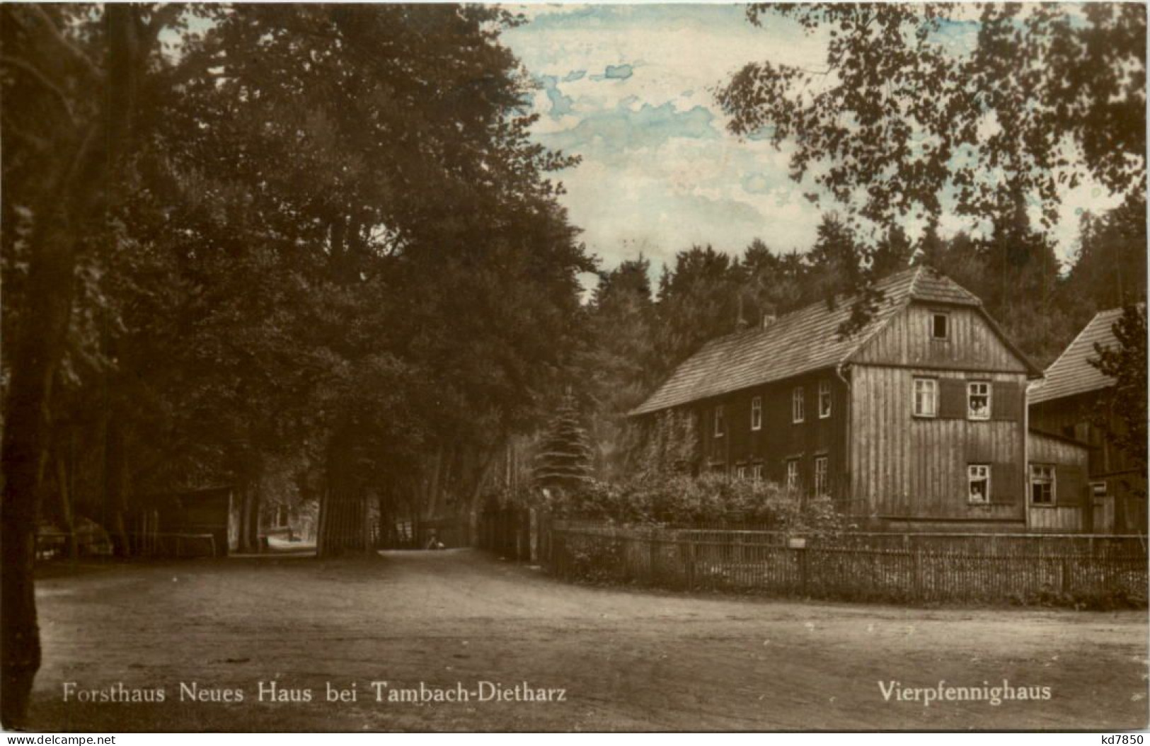 Tambach - Dietharz, Neues Haus - Vierpfennighaus - Tambach-Dietharz