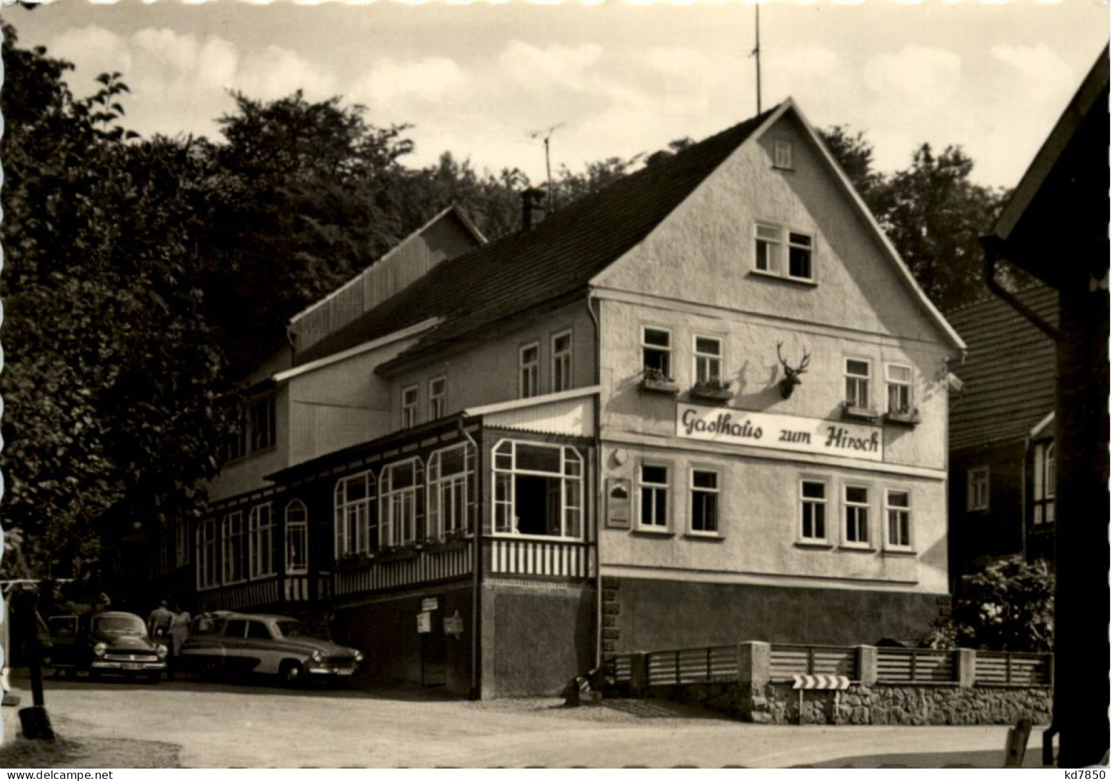 Kurort Winterstein Thür.Wald, Gasthaus Zum Hirsch - Waltershausen