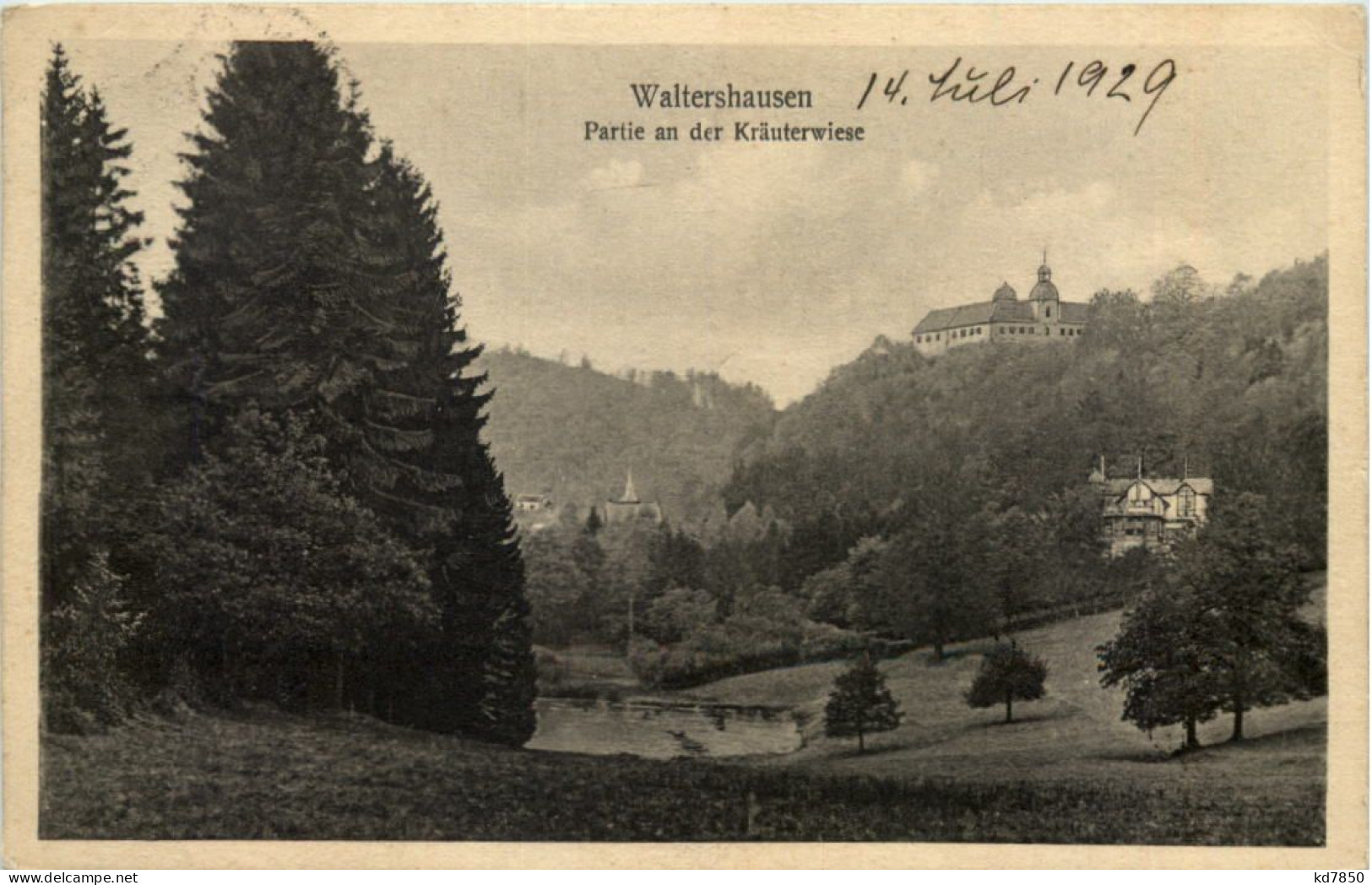 Waltershausen In Thüringen, Partie An Der Kräuterwiese - Waltershausen