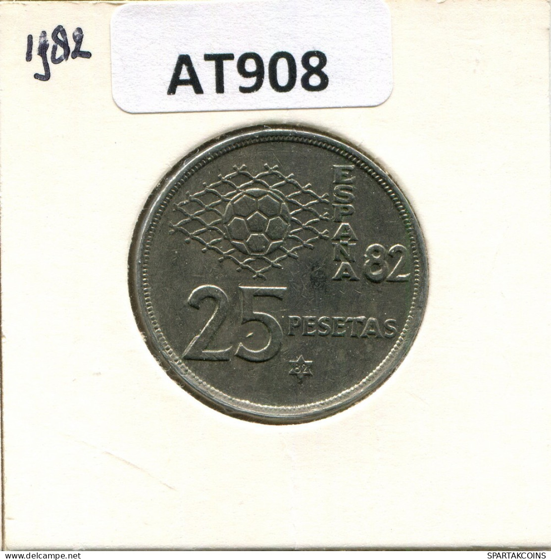 25 PESETAS 1980 SPAIN Coin #AT908.U.A - 25 Peseta