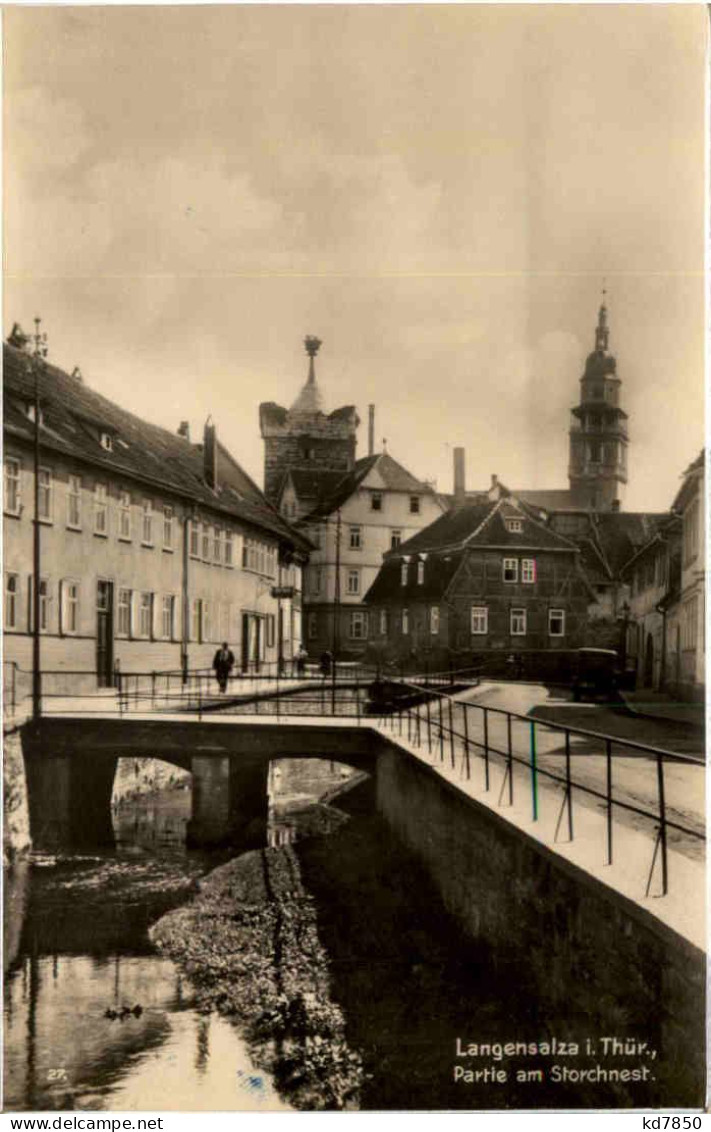 Langensalza, Partie Am Storchnest - Bad Langensalza