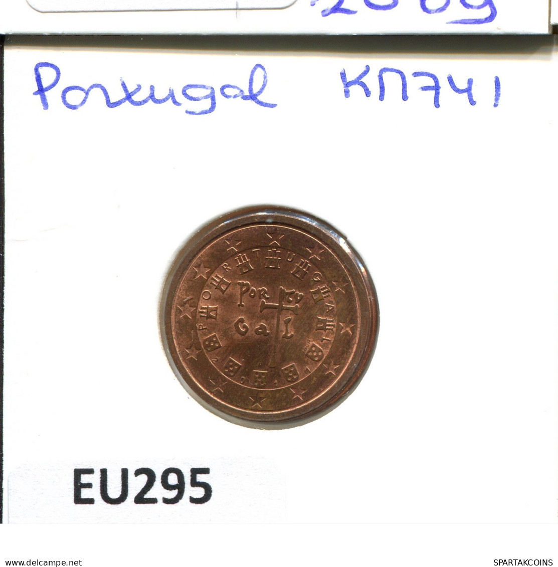2 EURO CENTS 2011 PORTUGAL Moneda #EU295.E.A - Portugal