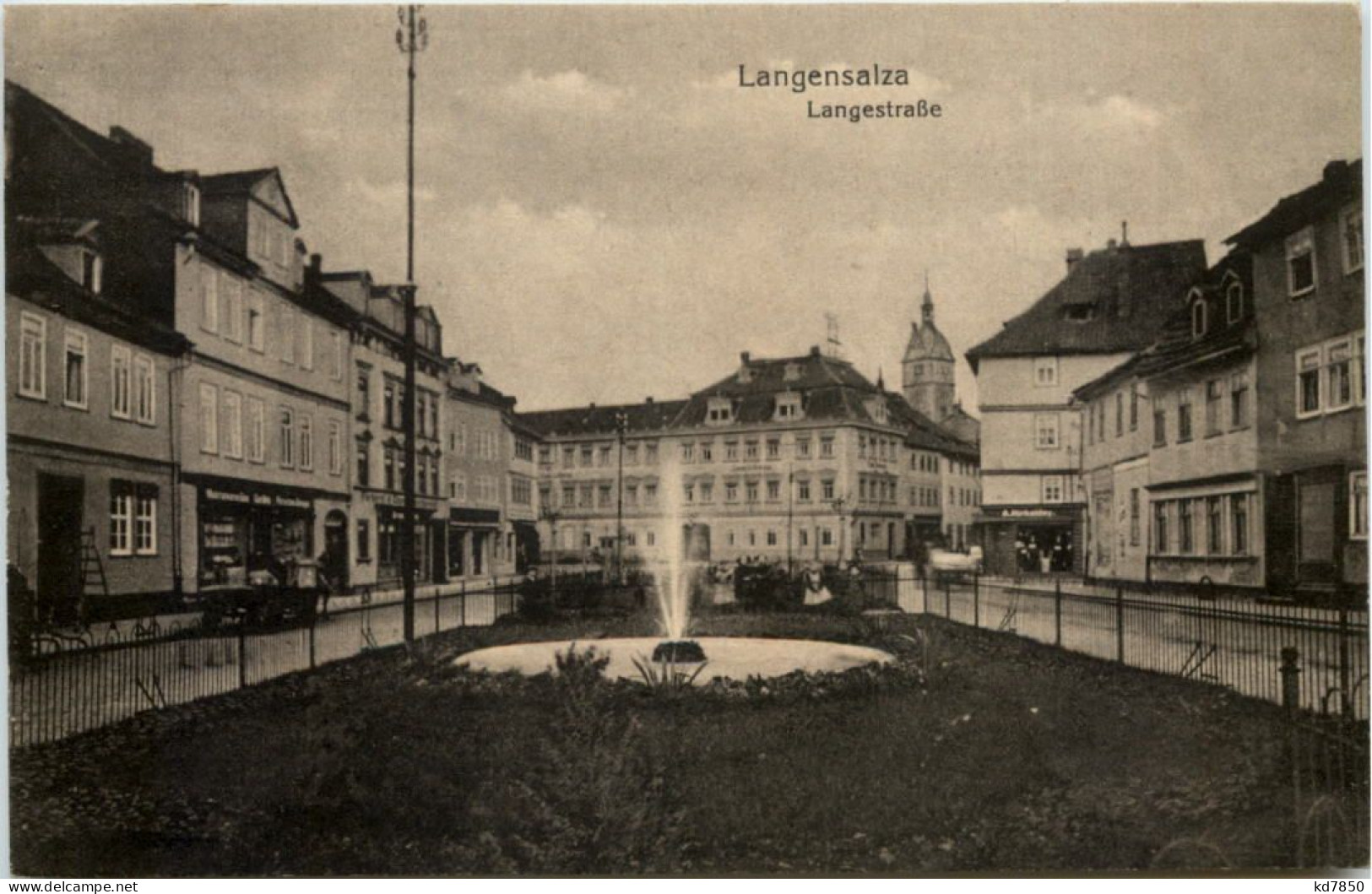 Langensalza, Langestrasse - Bad Langensalza