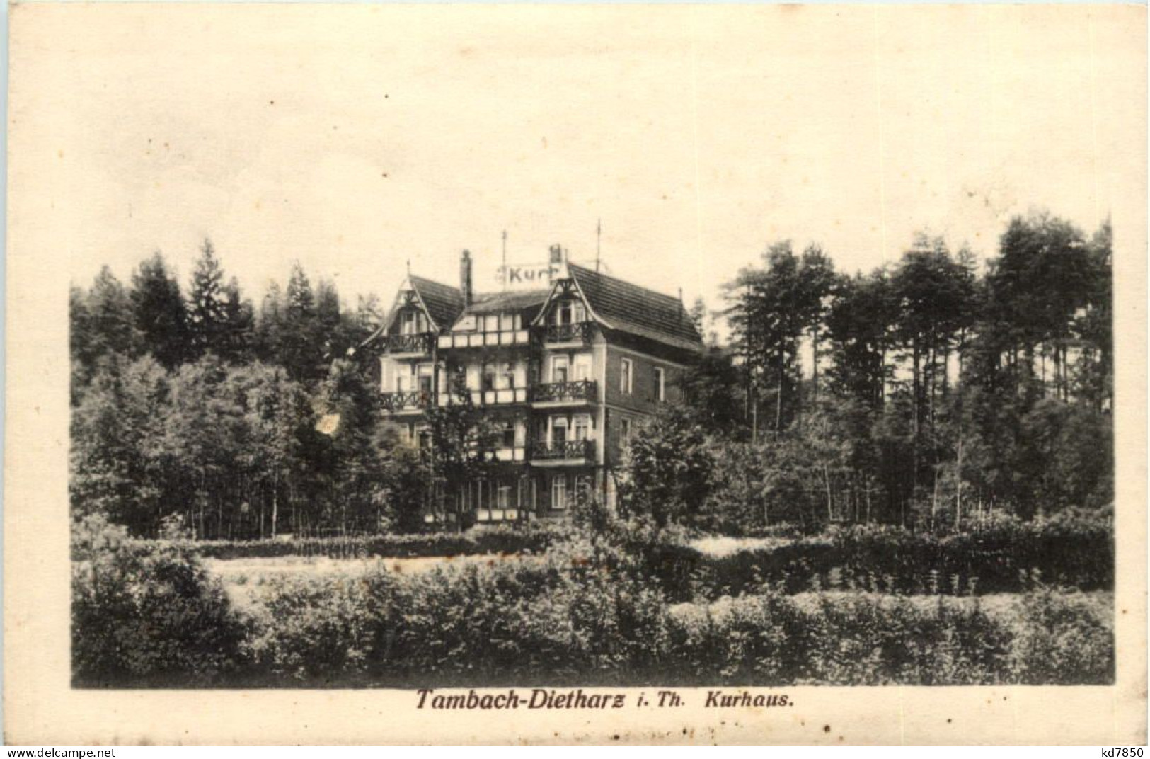 Tambach - Dietharz, Kurhaus - Tambach-Dietharz