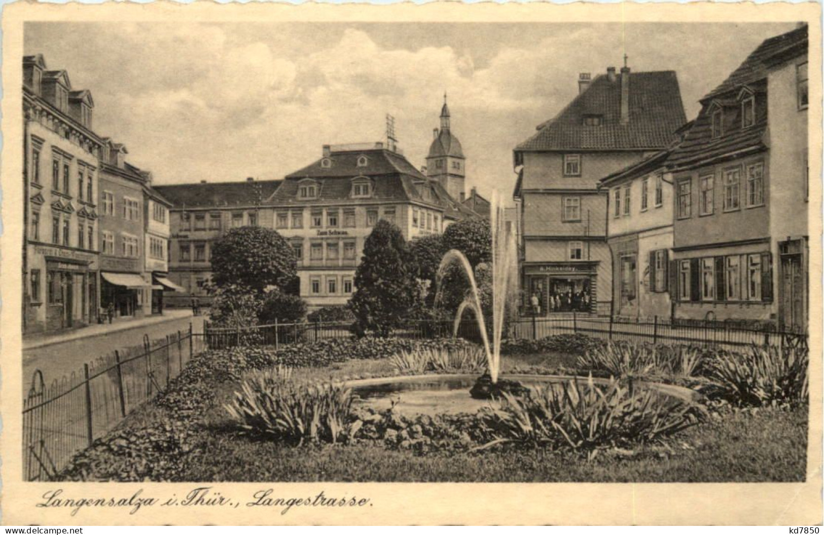 Langensalza, Langestrasse - Bad Langensalza