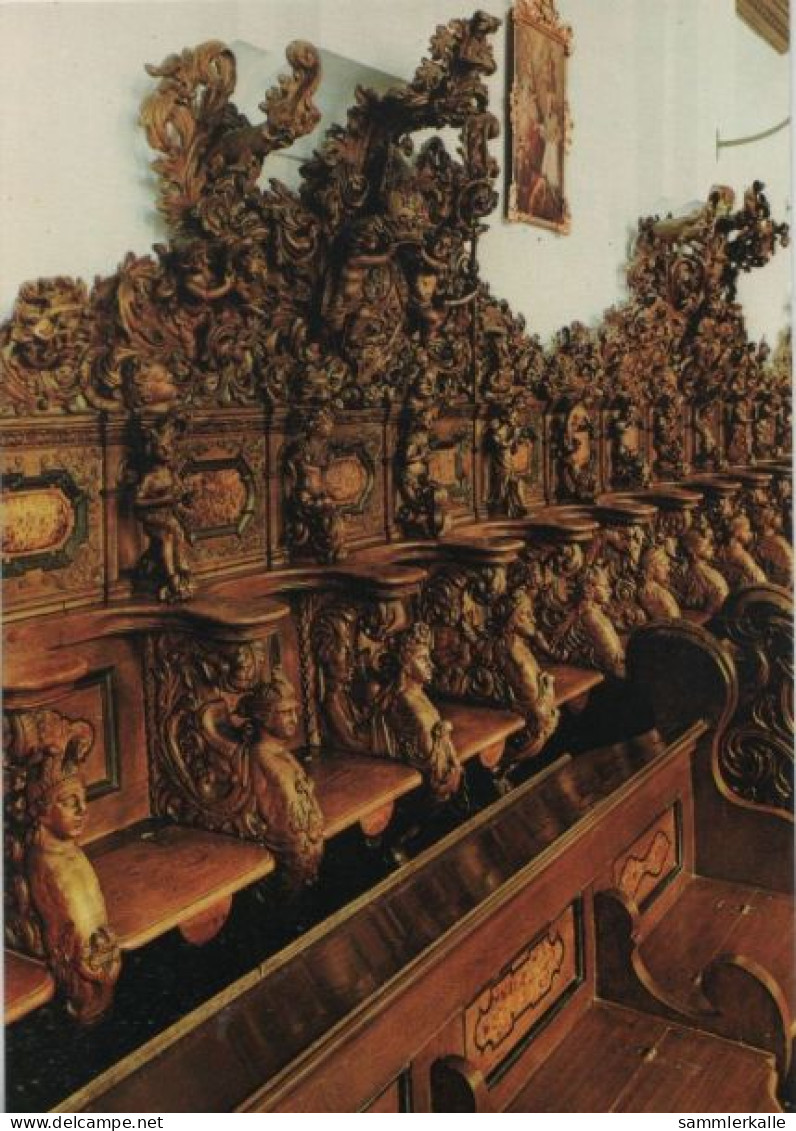 97289 - Obermarchtal - Klosterkirche, Chorgestühl - 1978 - Tuebingen