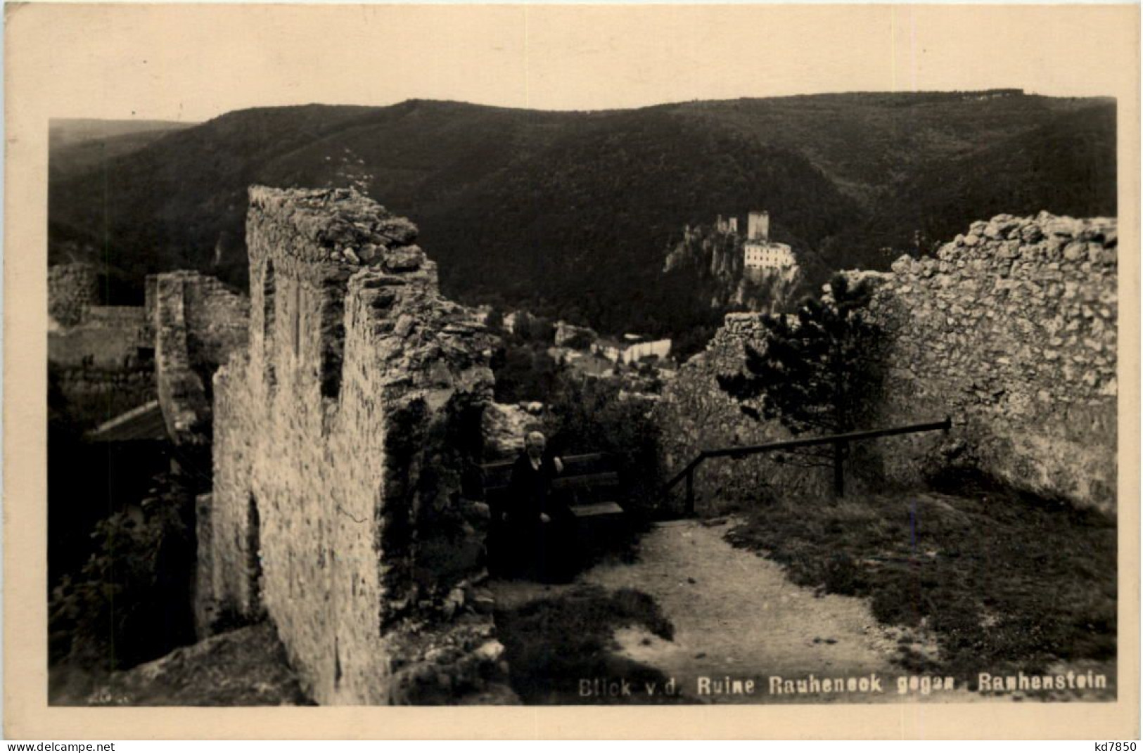 Ruine Rauheneck Gegen Rauhenstein - Baden Bei Wien - Baden Bei Wien