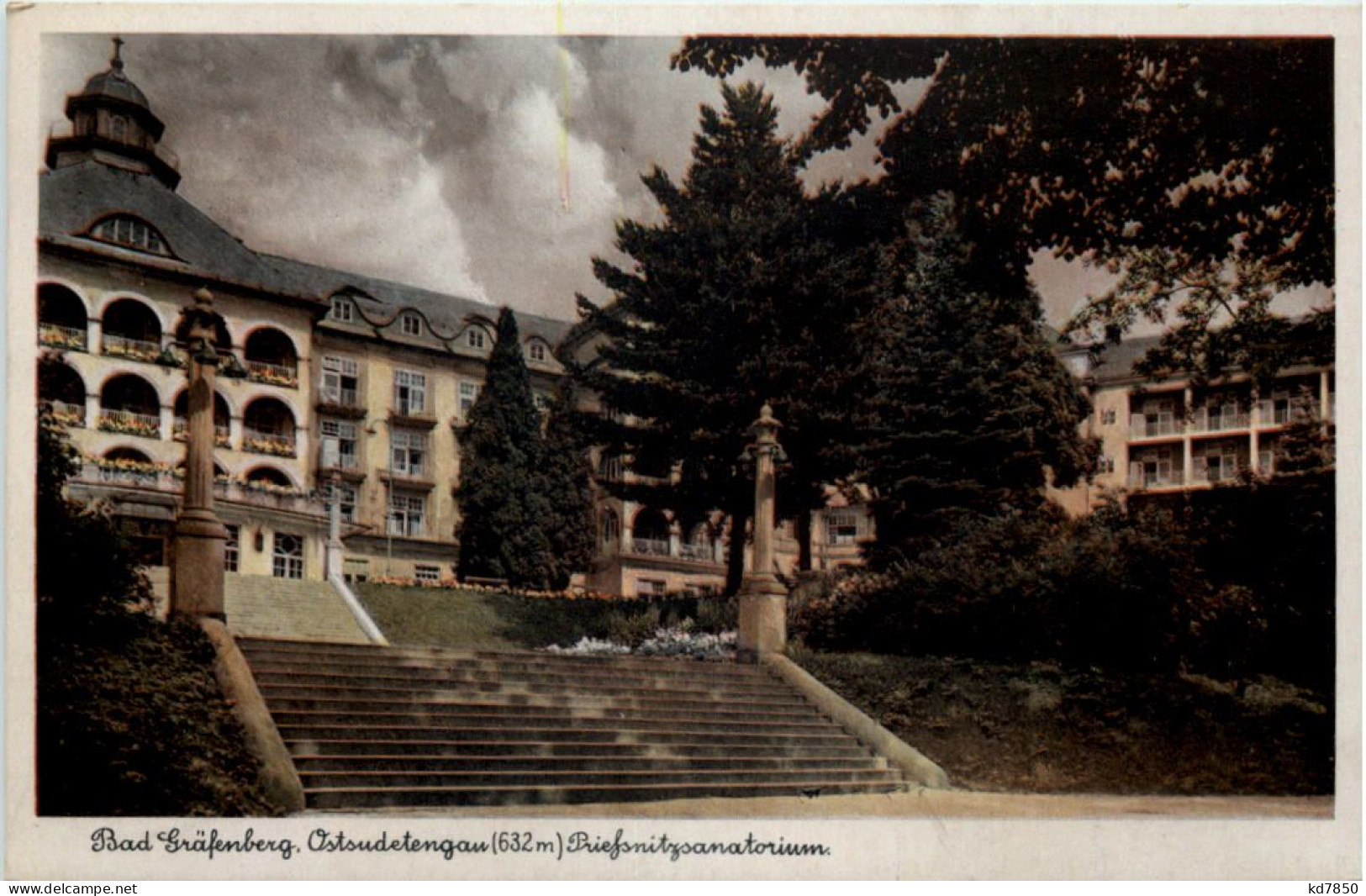 Bad Gräfenberg - Priessnitzsanatorium - Sudeten